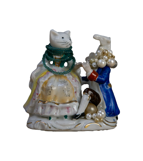 Een kat en een paard